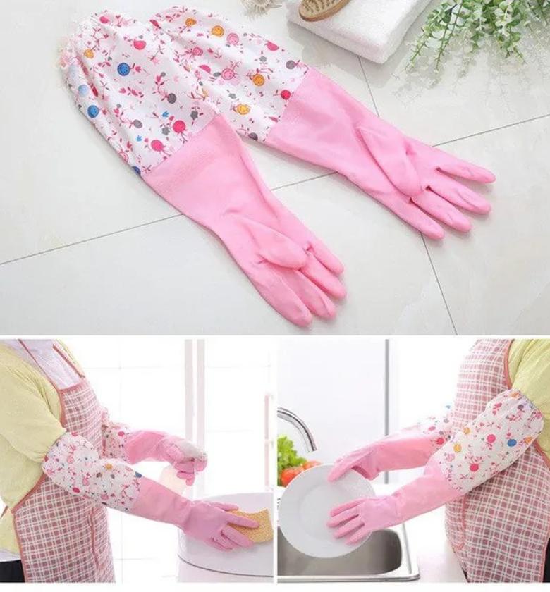 Pair of Dishwashing Gloves image