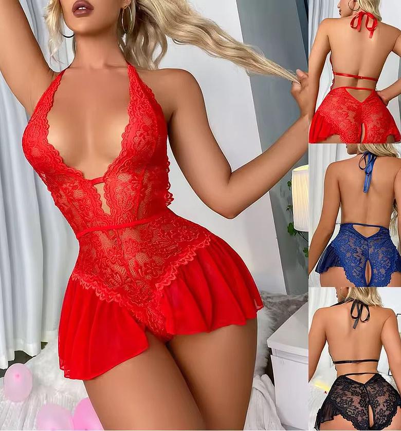 2426-Crotchless Bodysuit Lingerie image