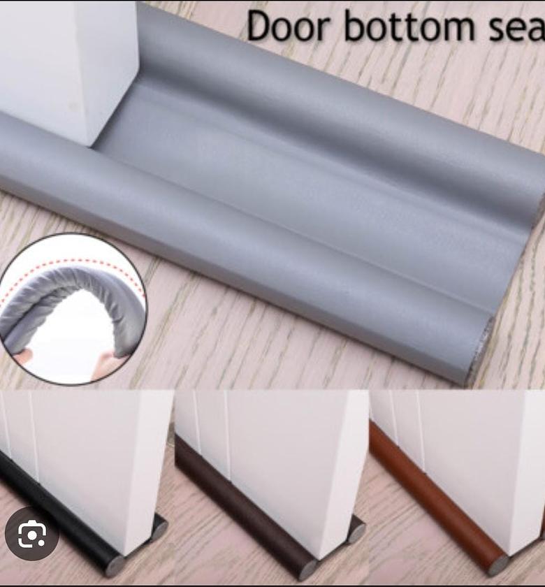 Universal 1-Meter Under-Door Draft Stopper and Weather Stripping Sealer image