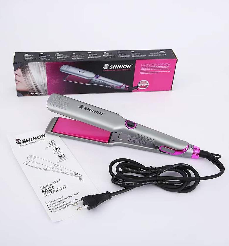 Best Quality Shinon SH-788 Hair Straightener. Recommended Long Lasting  Doesn't Heat Up image