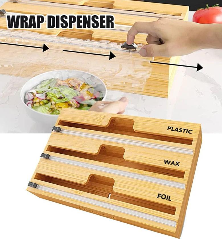 3 Layers Aluminum Foil Wrap Dispenser image