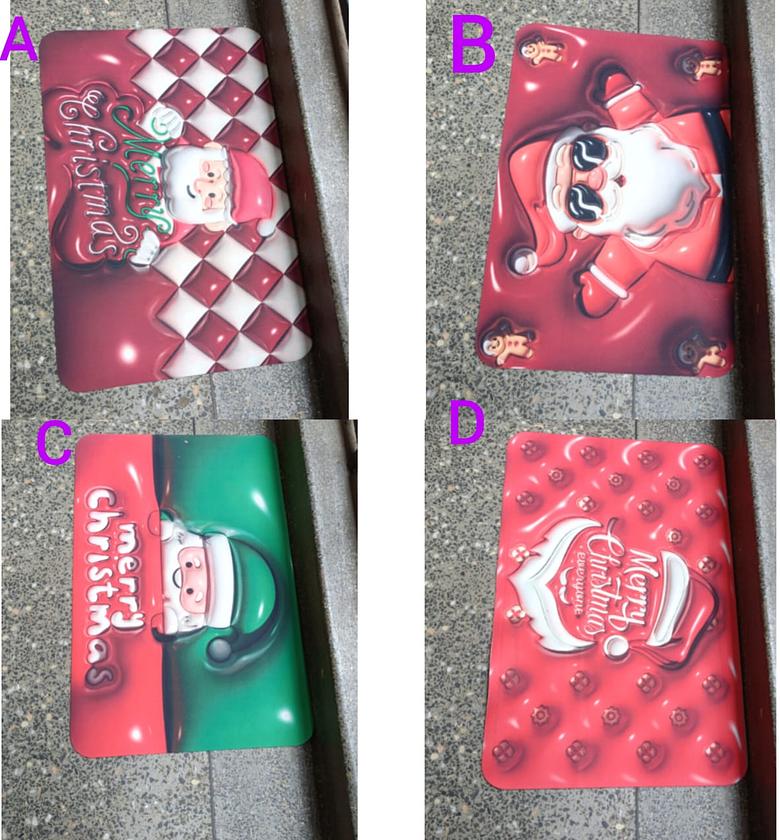 Festive Christmas door mat 50*80cm image