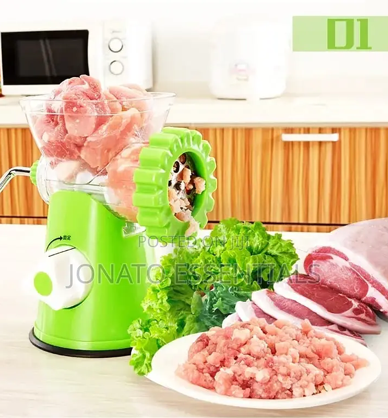 Manual Meat and Vegetables Mincer Grinder image