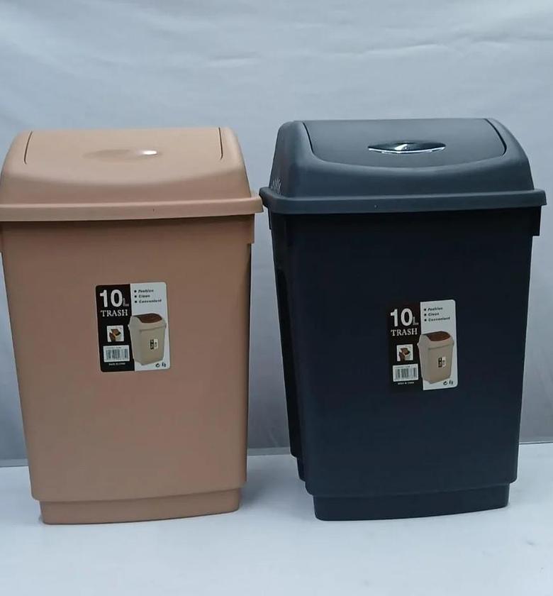 10Ltrs Plastic Trash Bin image