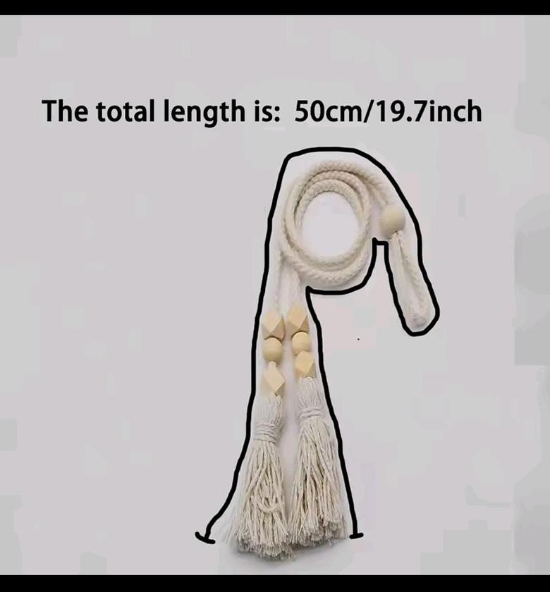 2pcs Nordic curtain straps image