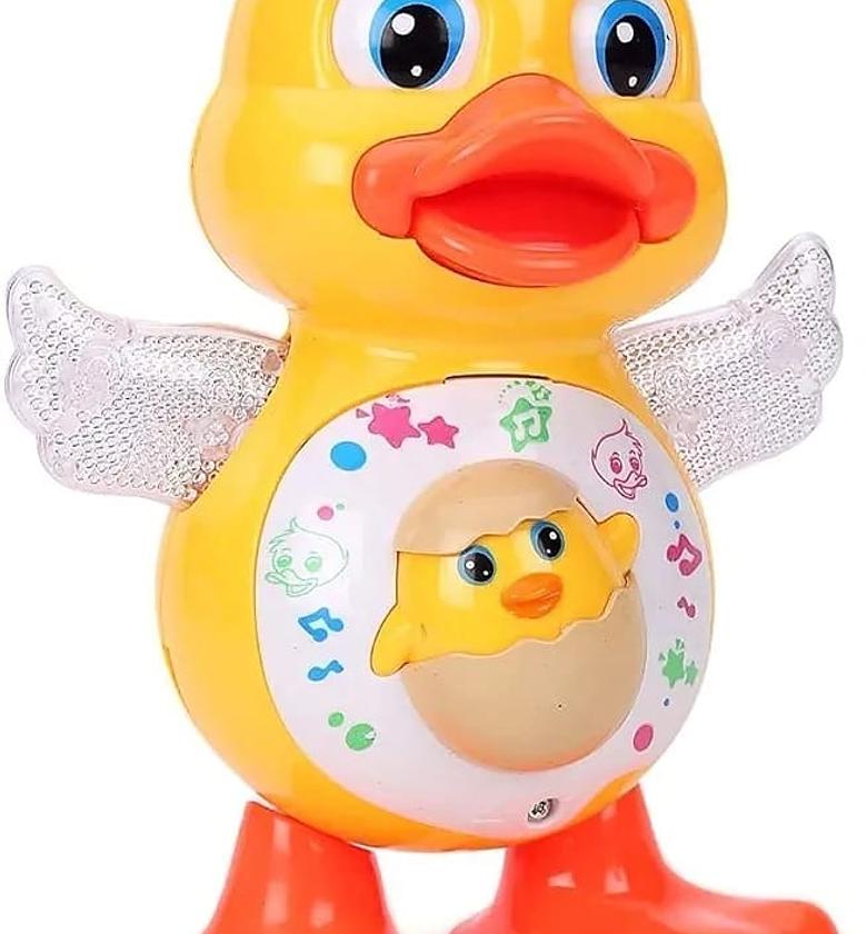  Dancing Duck Toy with Music and Flashing Lights. image