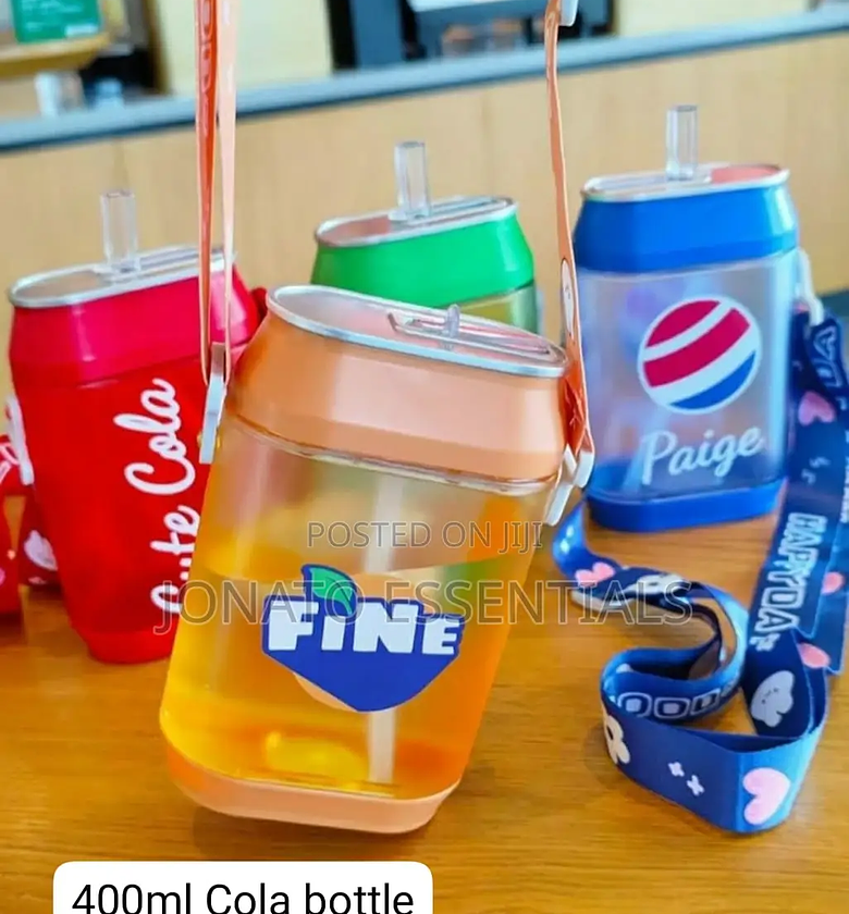 400ml Cute Soda/Cola Water Bottle image