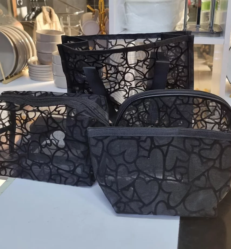 AquaShield 4-Piece Multipurpose Travel Pouch Set image