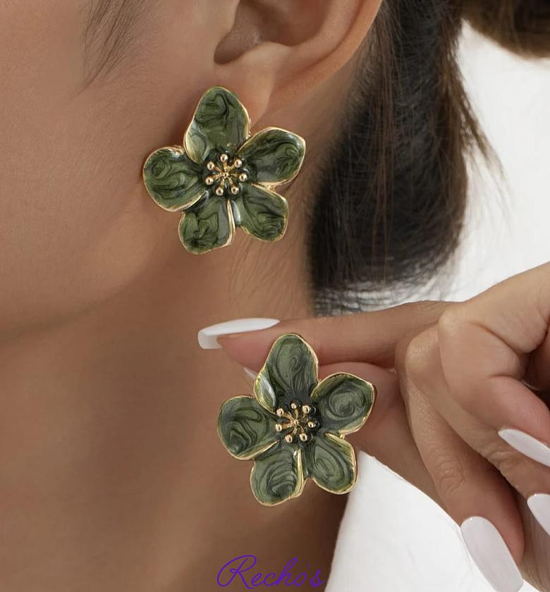 Flower earrings  image