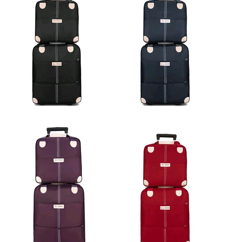 2 in 1 Trolley Bag, Travel Suitcase Bag image