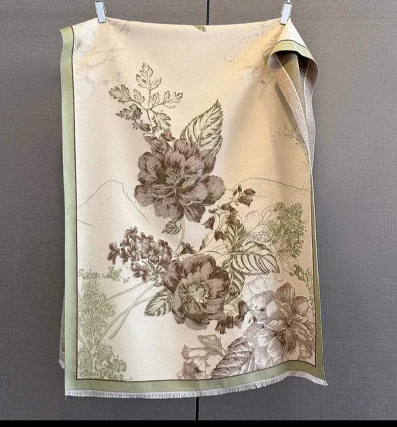 Cashmere Scarf - SAGE GREEN image