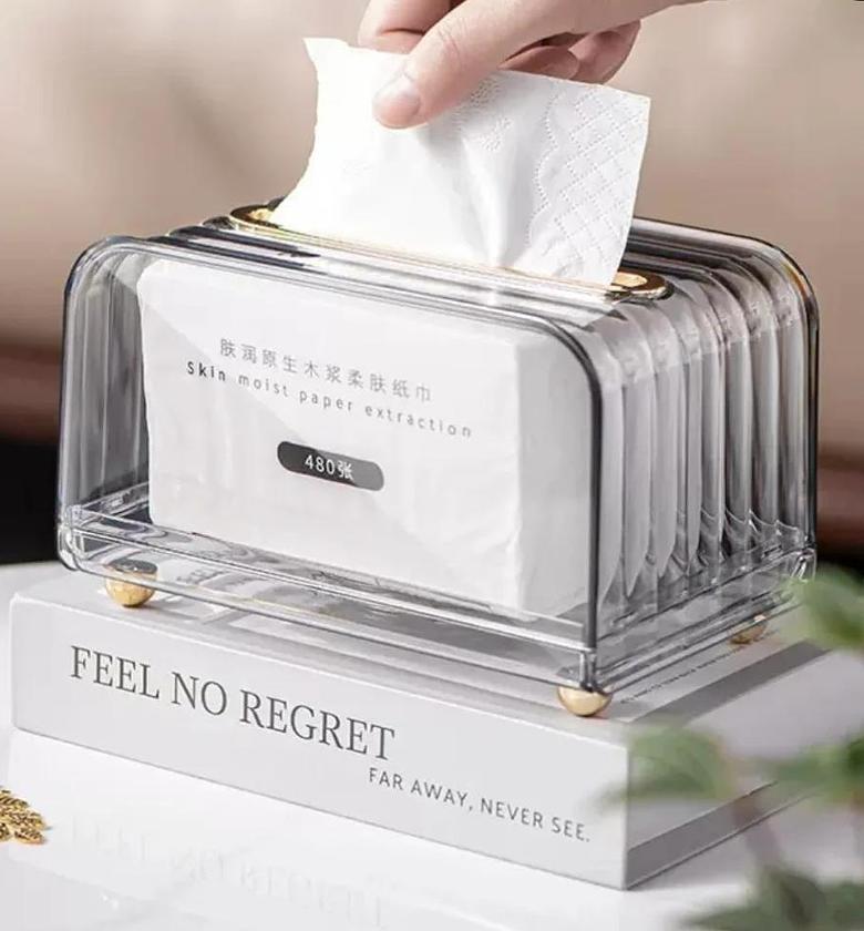 Acrylic serviettes /Tissue box image