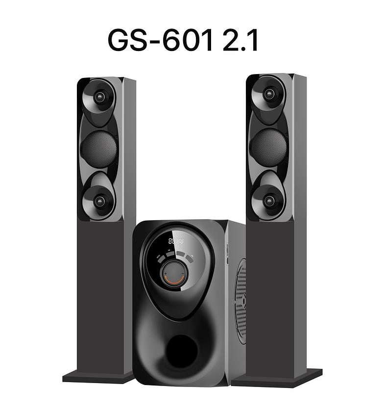Globalstar GS-601 2.1-Channel Multimedia Speaker System.  image