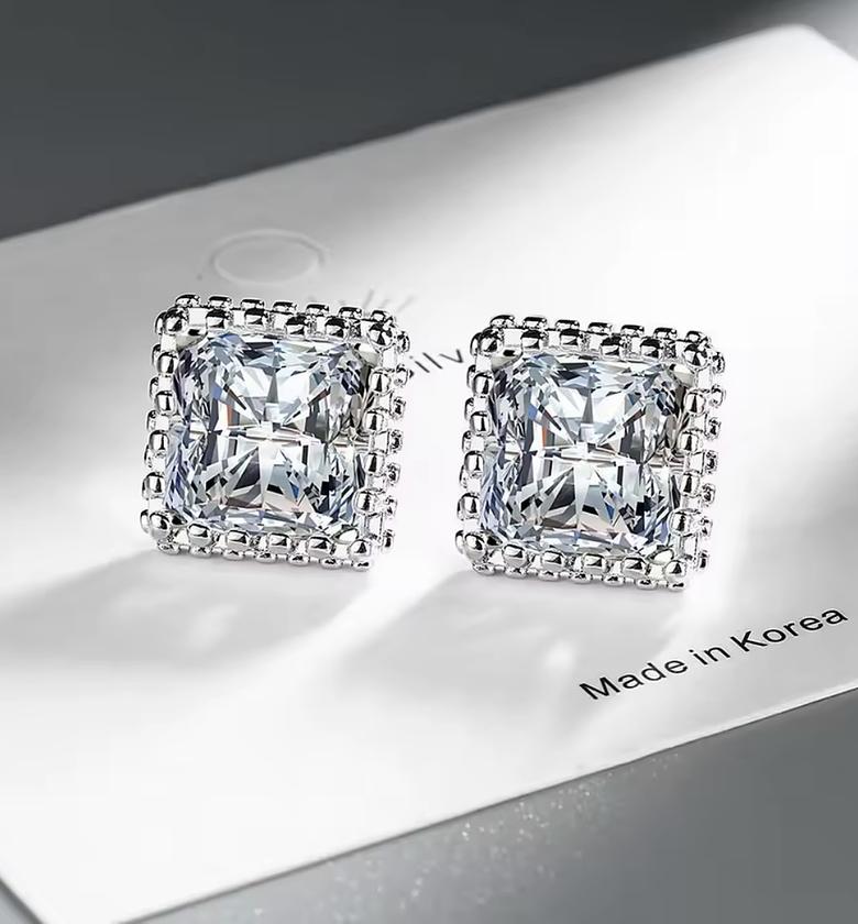 Classic Halo Brilliance Stud Earrings image