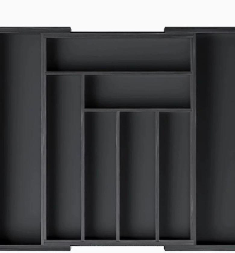 Multifunctional Bamboo Drawer Organizer. image