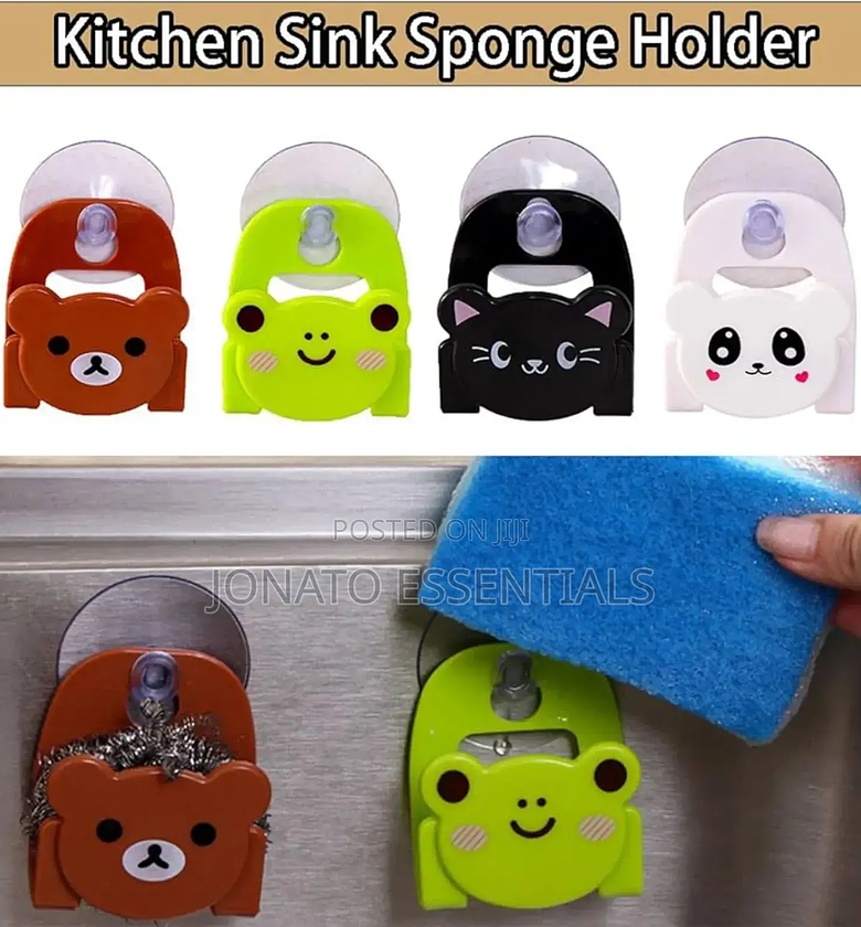 Suction Cup Sink Sponge Holder image
