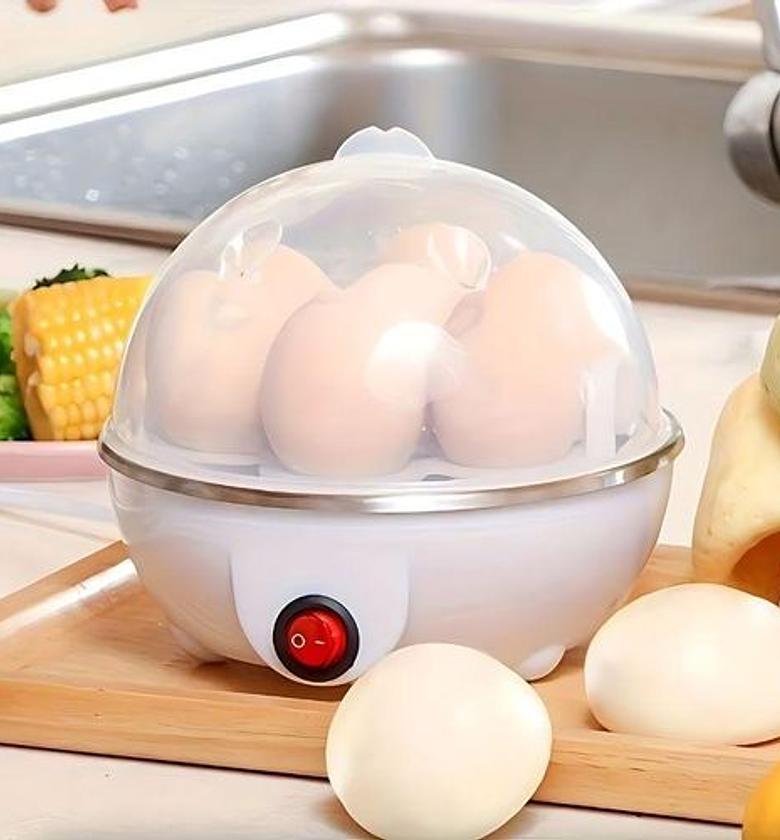 Egg Boiler 7Eggs Electric Egg Steamer And Poacher image