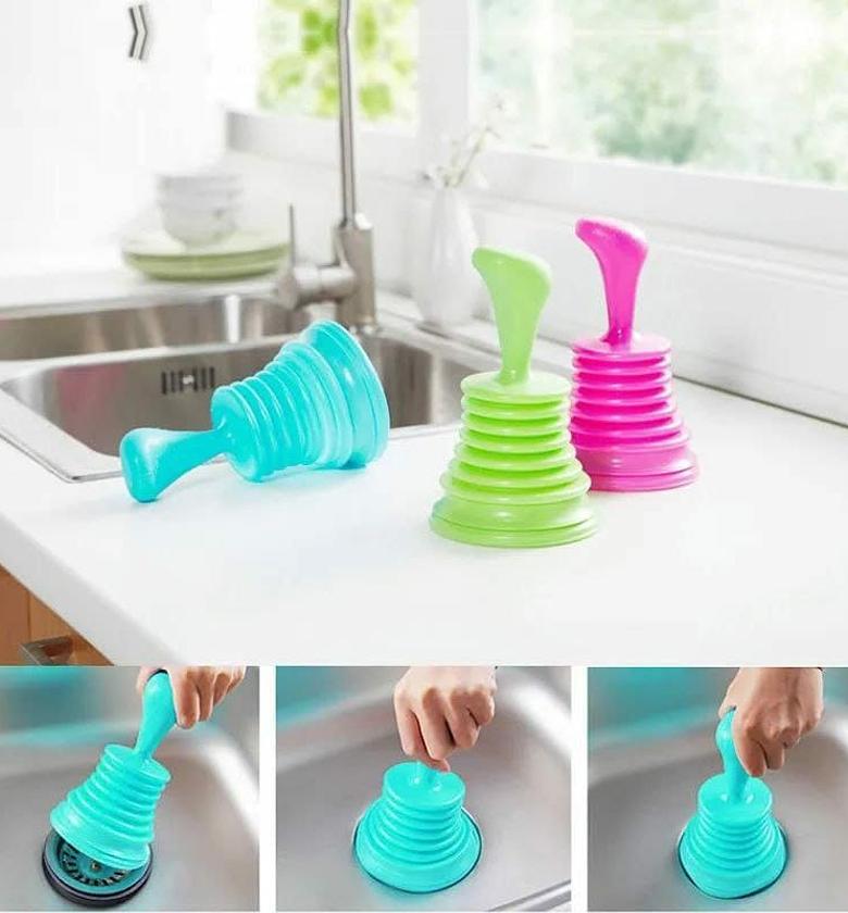 Sink Unblocker, Drain Cleaner for Kitchens and Bathrooms image