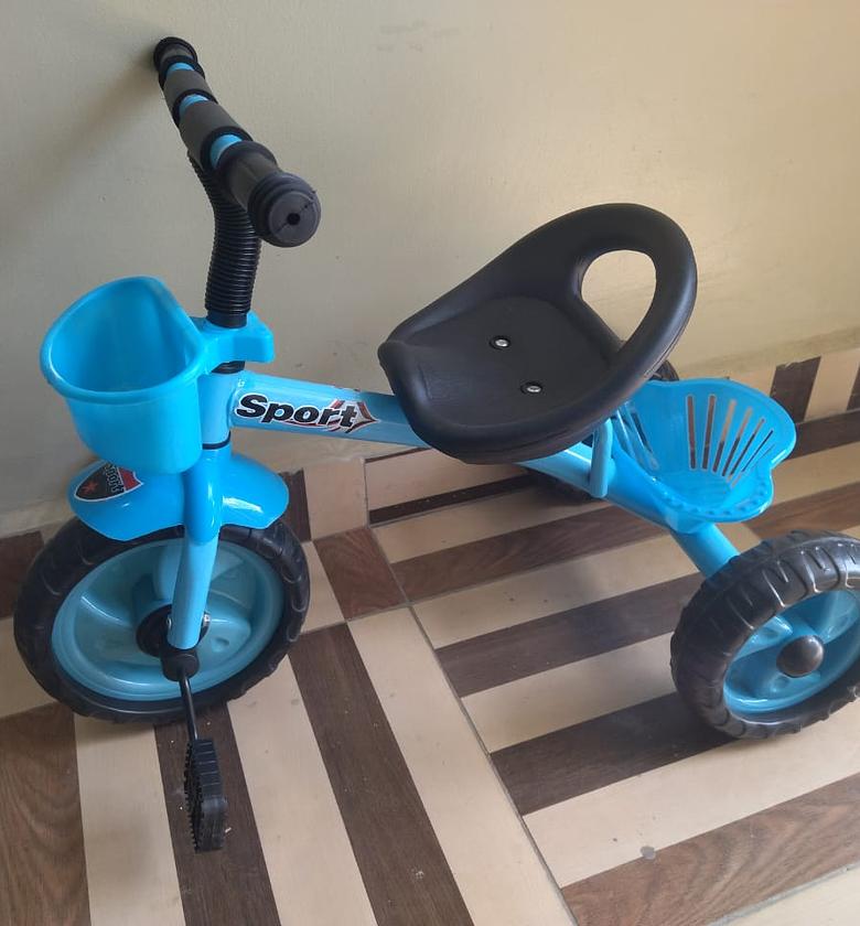 Kids Bike Tricycle Bicycle For Children 1-4 Yrs Pink image