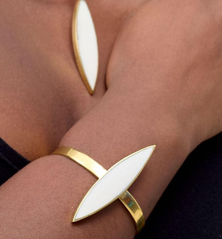 Wema Brass Bracelet image