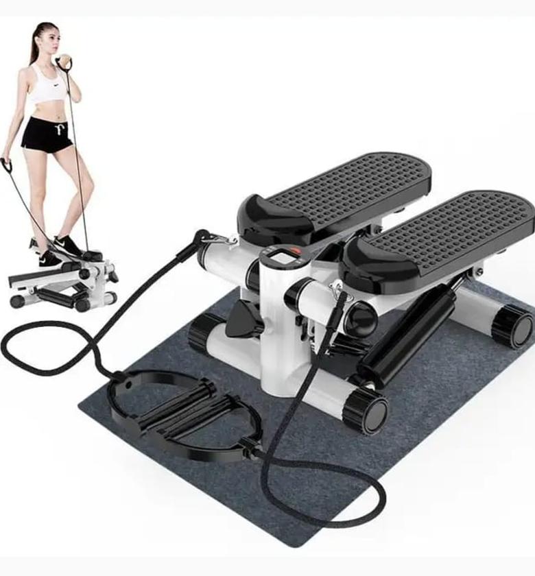 Mini Stepper Machine with Resistance Bands image