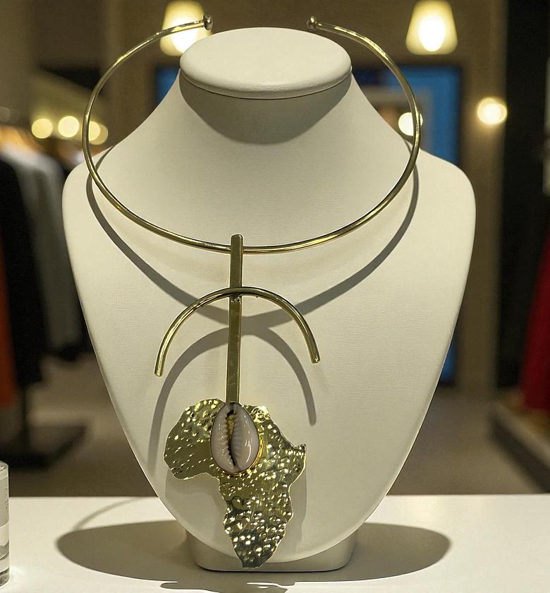 Oba Brass Choker image