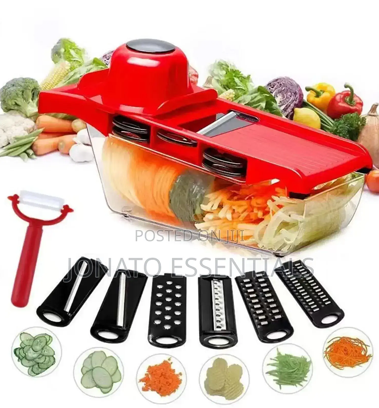 Multifunctional Vegetable Chopper, Slicer and Cutter image