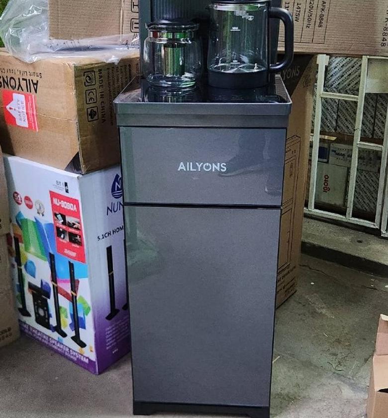 AILYONS A1 hot and normal bottom load water dispenser with remote image