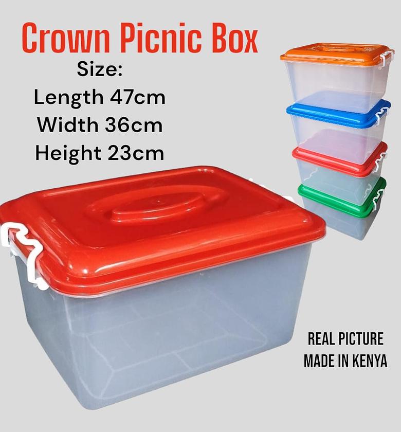 Crown Picnic Box, Storage Container Box image