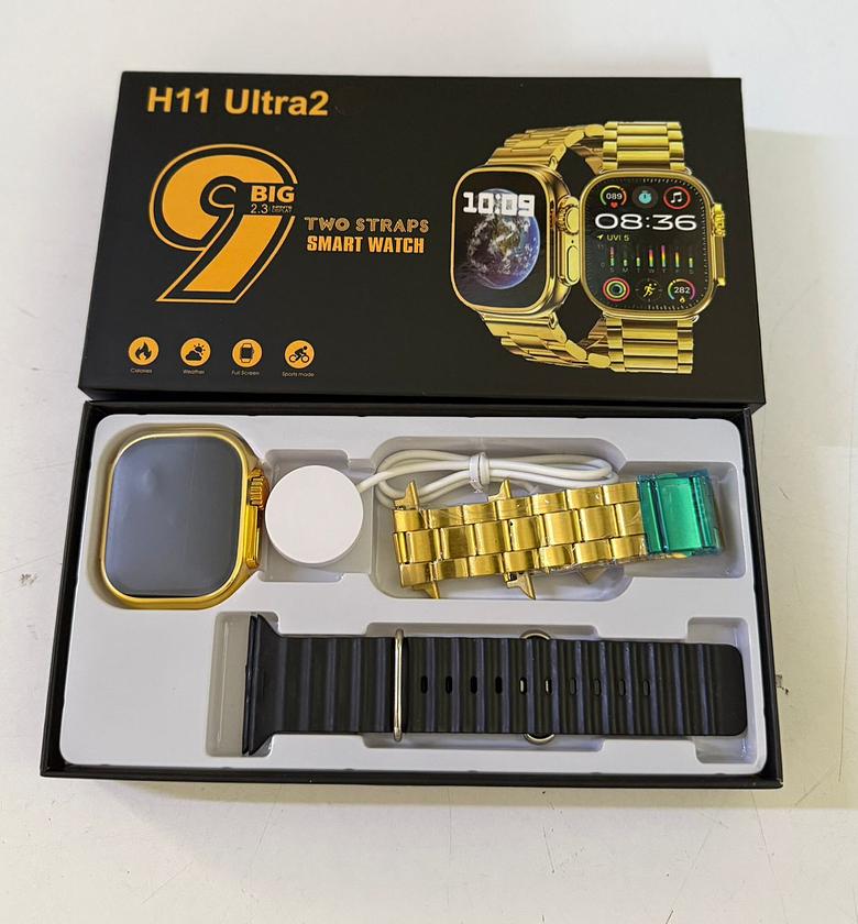Smart Watch. H11 Ultra2 Two Straps Smart Watch. image