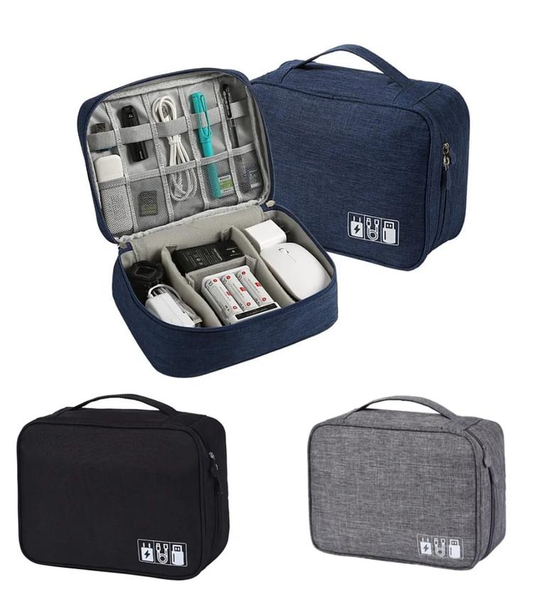 Electronic Gadget Organizer Bag, Travel Cable Charger Pouch Kenya image
