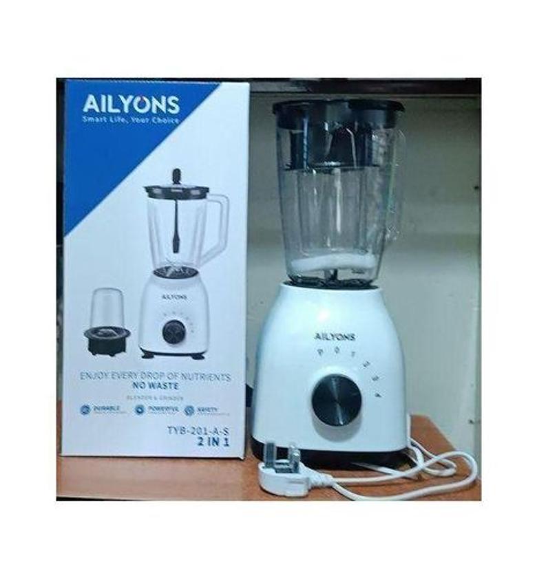 Blender AILYONS 2 In 1 POWERFUL Blender With Blender jug & Grinding Machine 1.5 Ltrs - Quality image