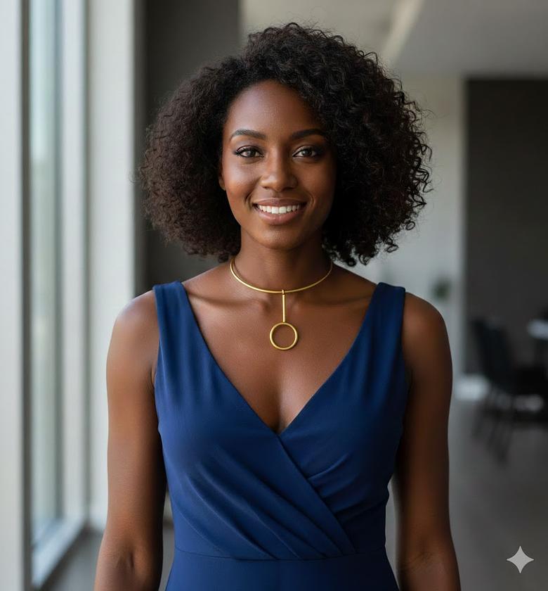 Day Collar Brass Choker image