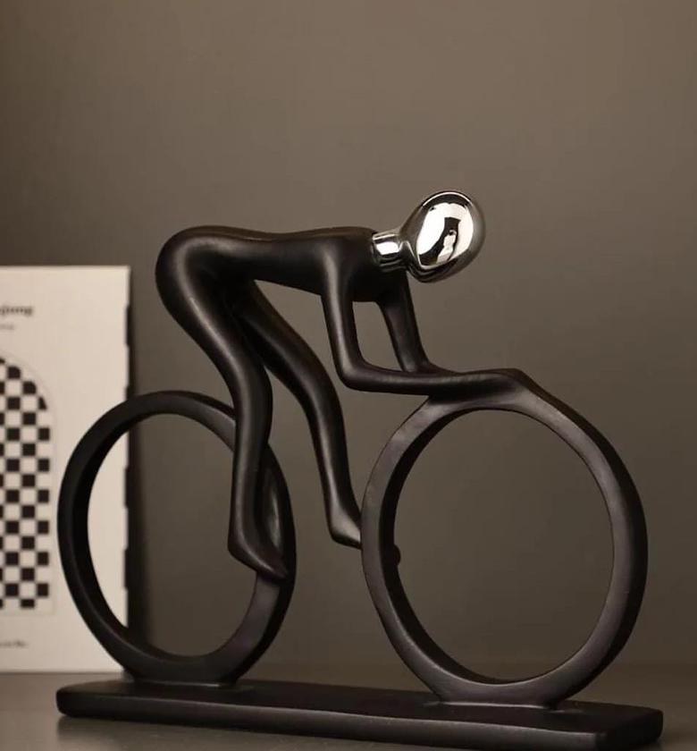 Bicycle Sculpture Ceramic Decor piece image