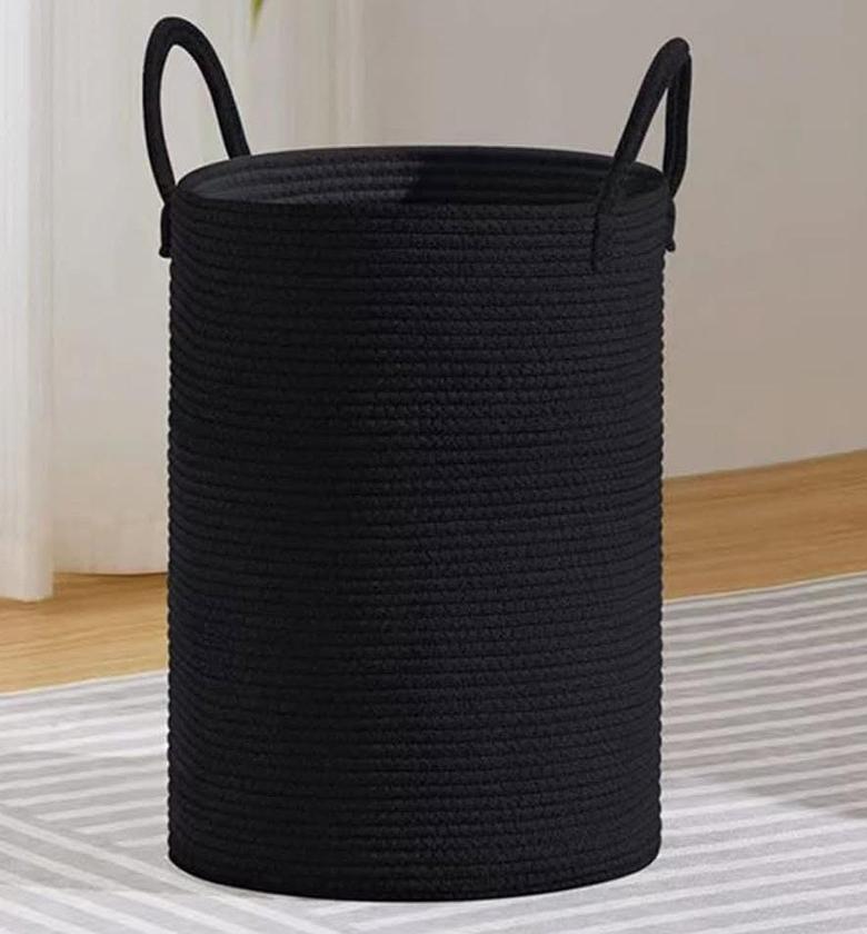 Cotton rope basket, for storage of toys, image