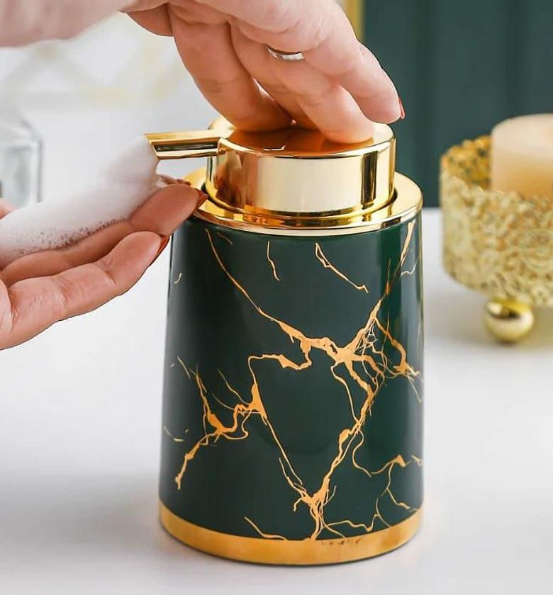 Marble soap pump / dispenser  image