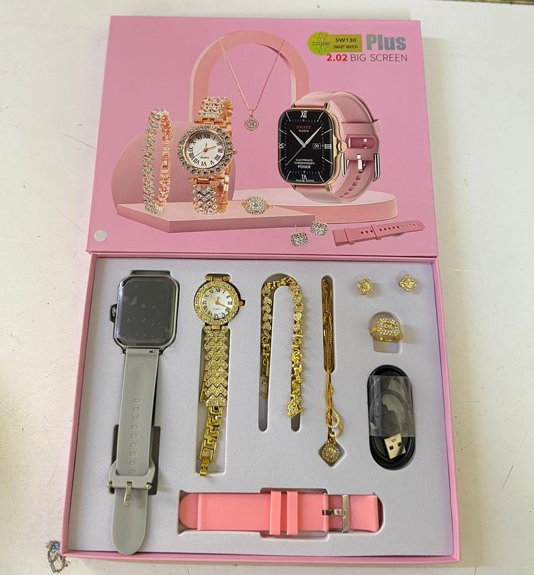 Smart Watch. A58 Plus Smart Watch(With Accessories as seen in the photo)  image