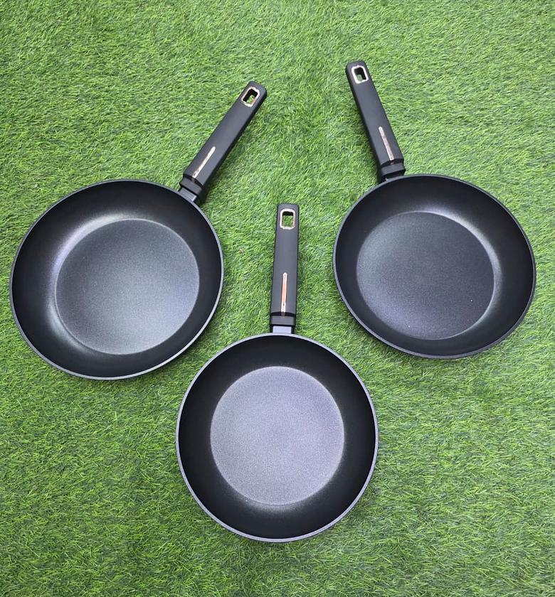 Premium Granite Induction Frying Pan with Cabo Handles image