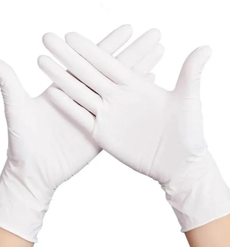 Food grade disposable black kitchen gloves 100pcs image