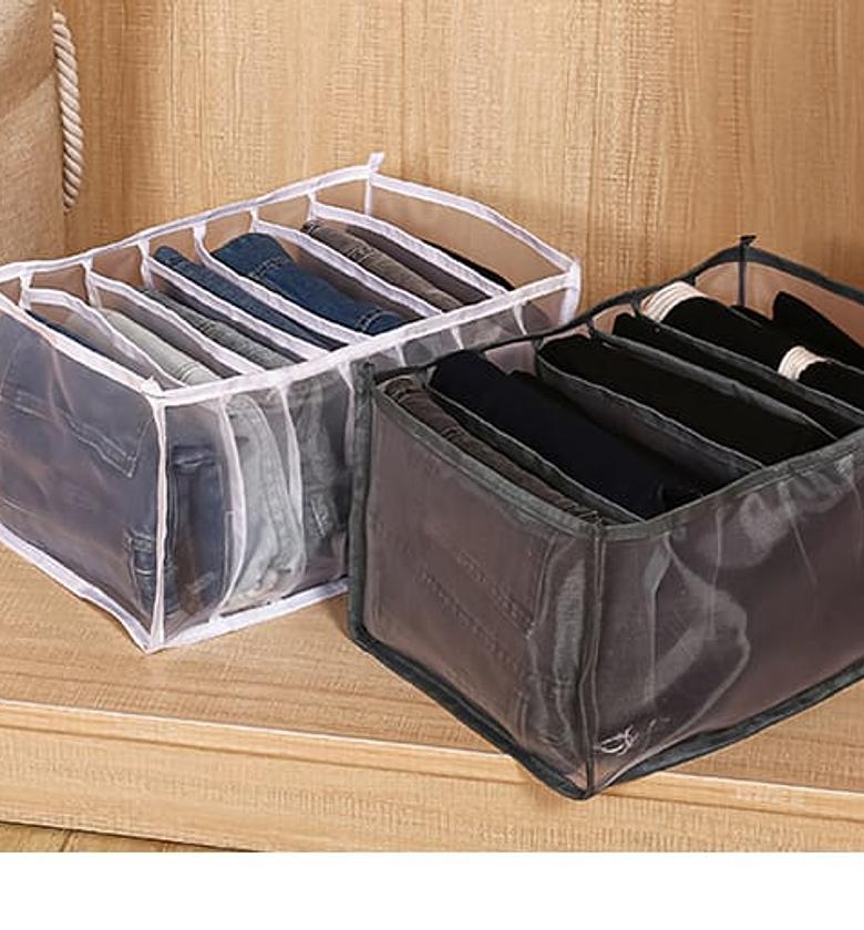 Closet Organizer Jeans Storage Box image