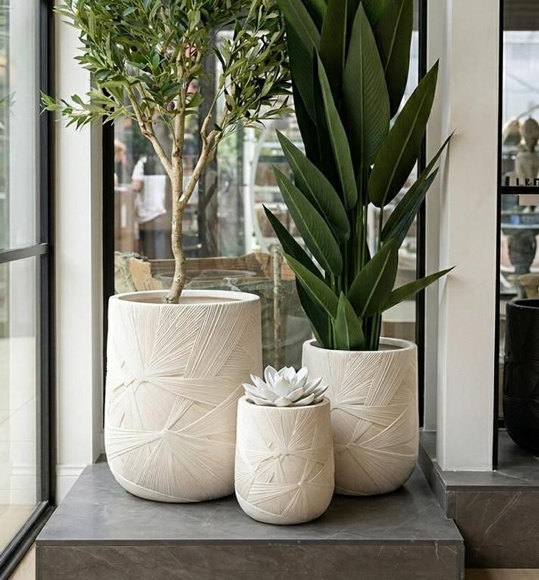 Elegant Ceramic Flower pots  image