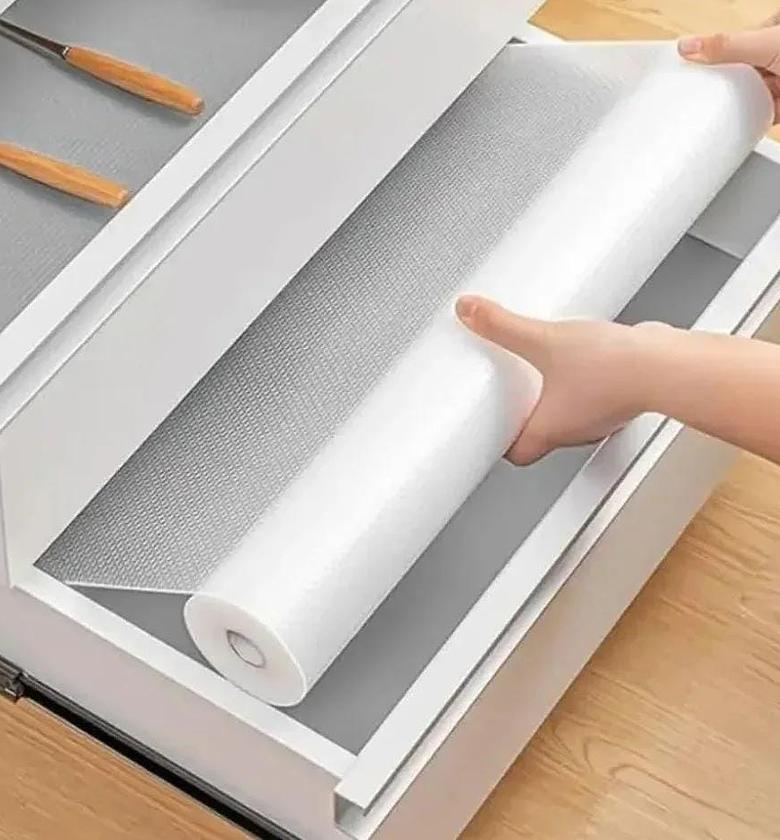 Big size Kitchen clear drawer liners image