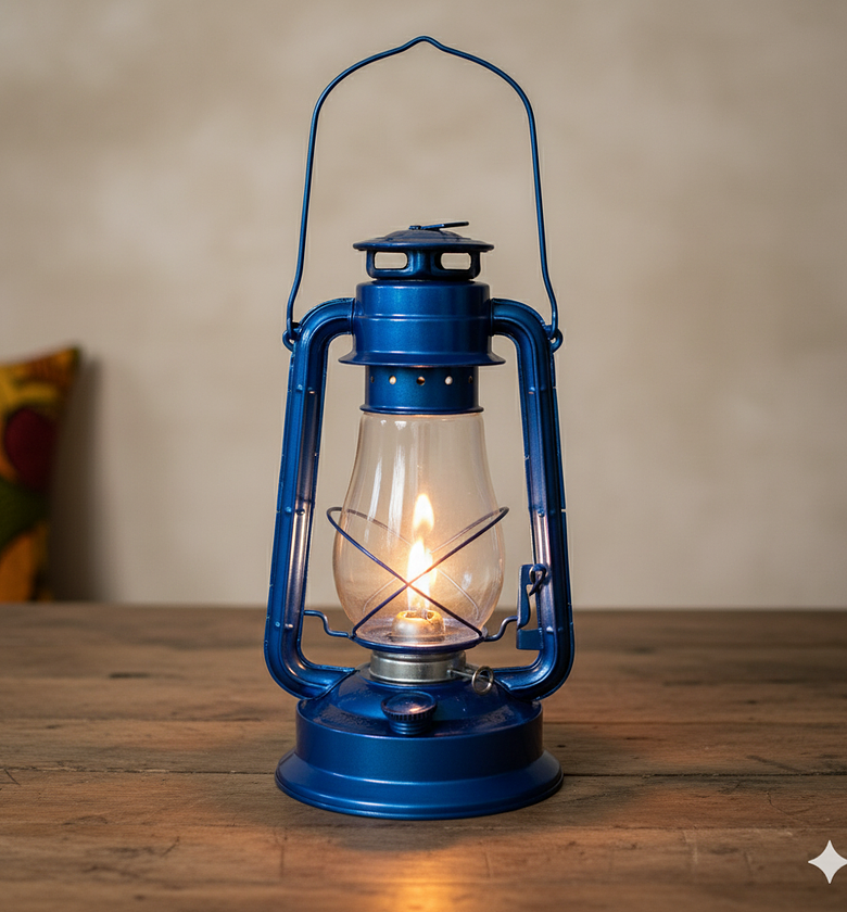 Vintage Kerosene Lantern or Lamp image