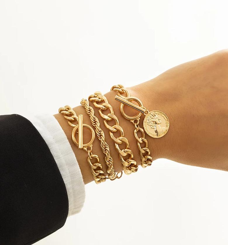Coin Bracelet Set image