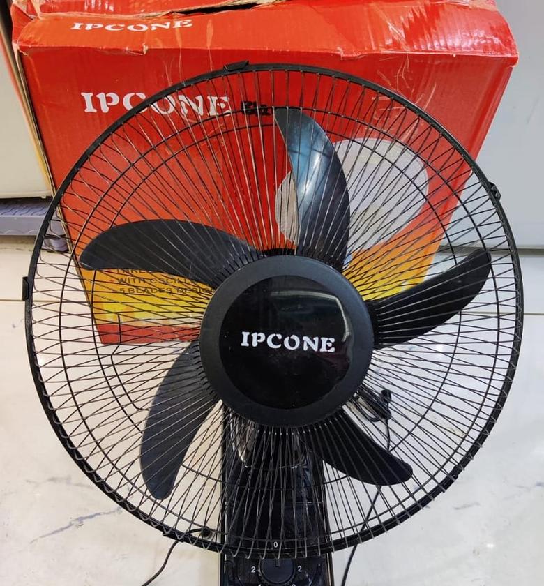 Wall Fan. PCONE Wall Mounted Fan 16" – 3 Speeds, Adjustable, Powerful Cooling for Home & Offic image