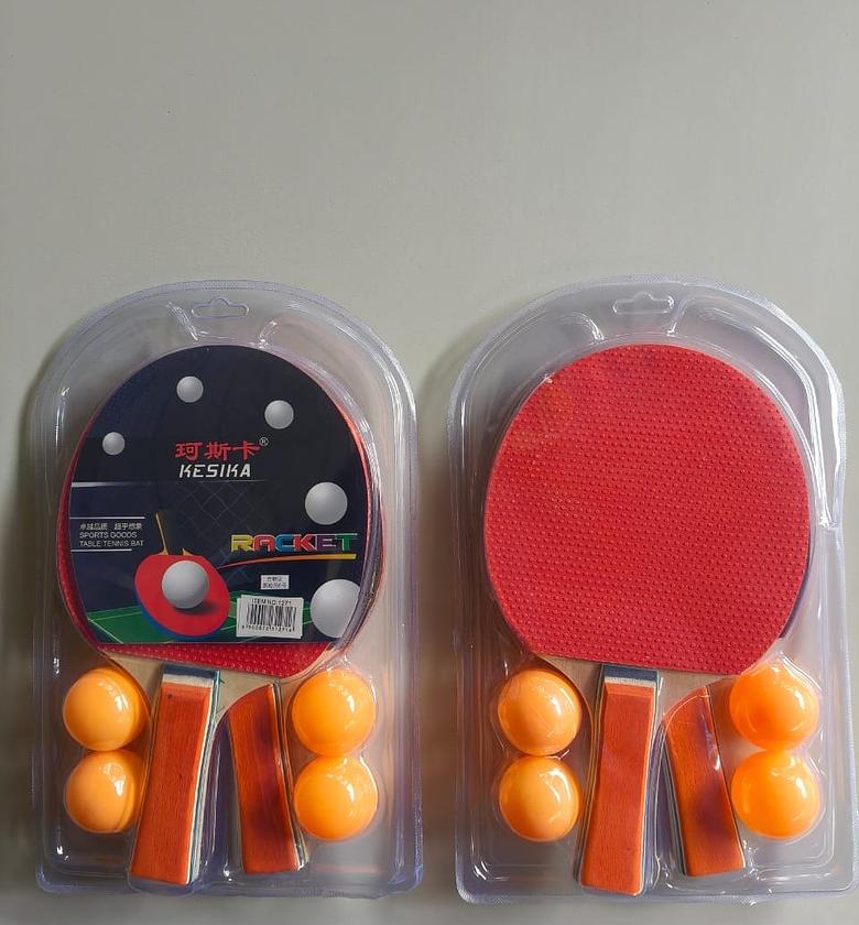 Table Tennis Set 2 Rackets With 4 Balls image