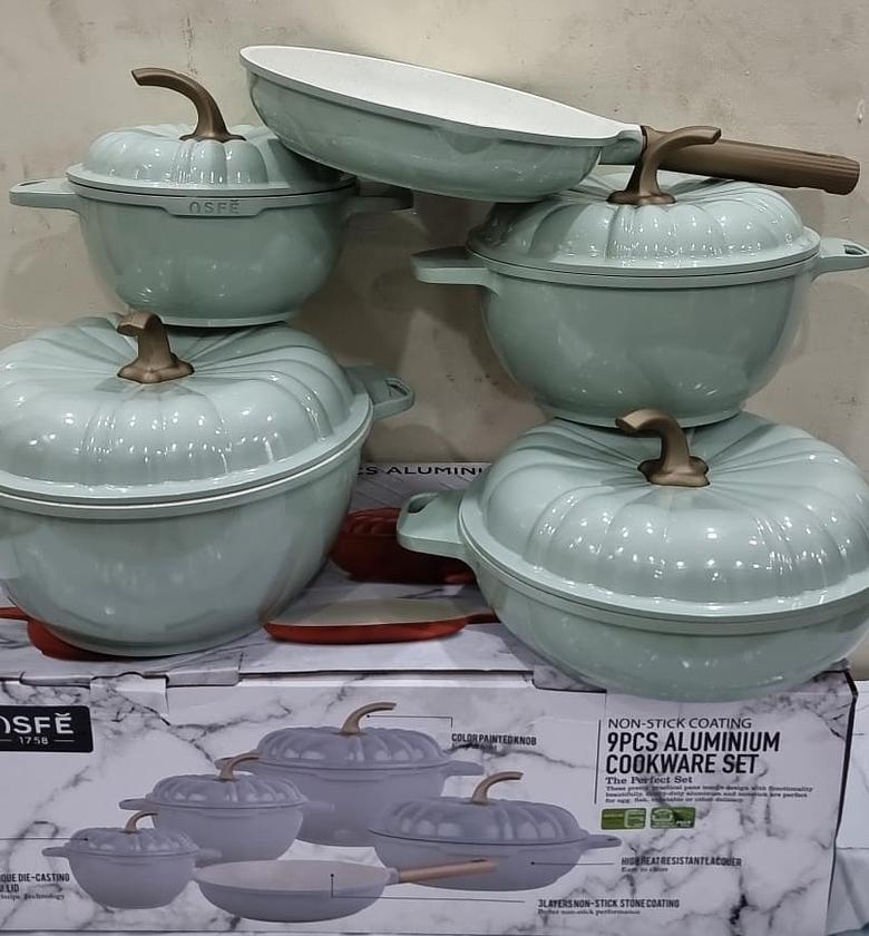 PUMPKIN 9PC heavy cookware image