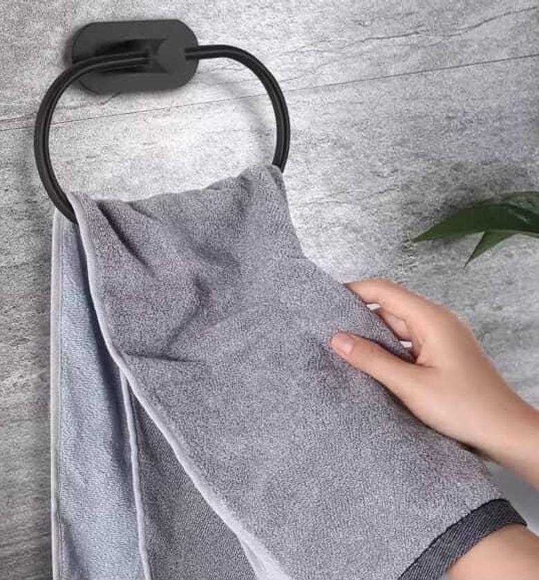 Self Adhesive Towel Ring towel holder   image