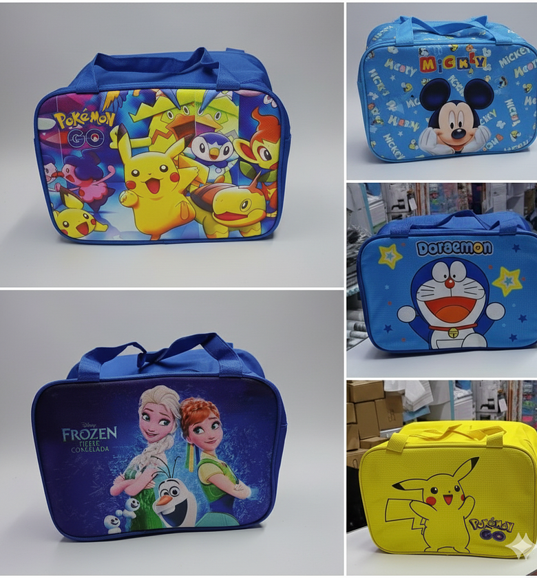 Cartoon Children's Lunch Bag With Thermal Insulation image