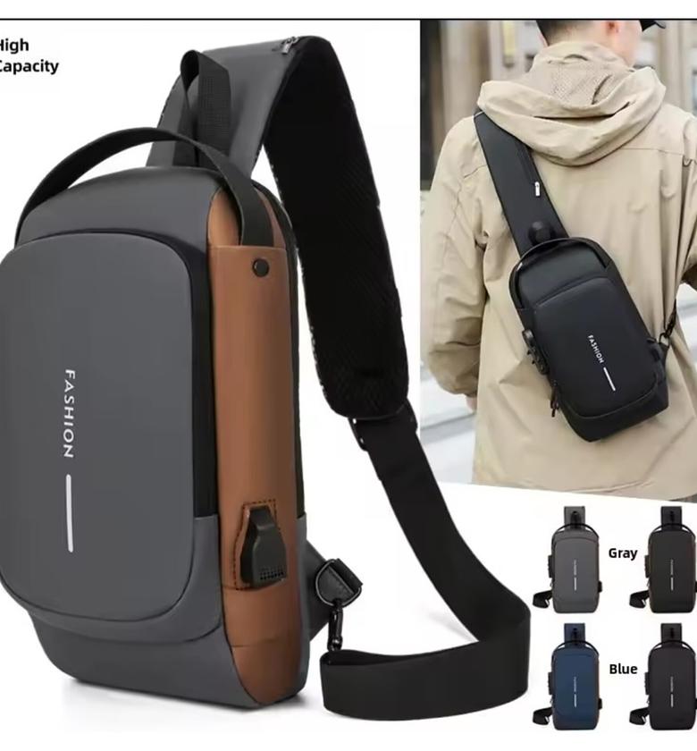 Cross Body Shoulder Bag, Chest Bag image